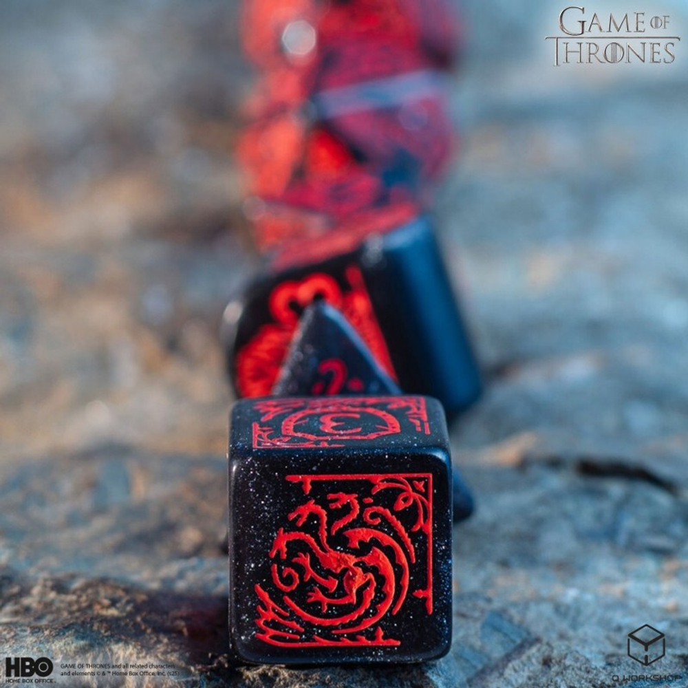 Game of Thrones. Targaryen Dice Set