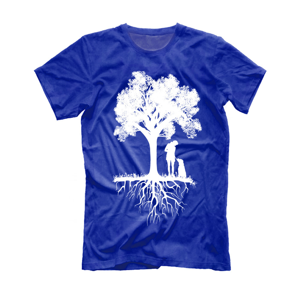 Футболка "Прогулка с Лабрадором"