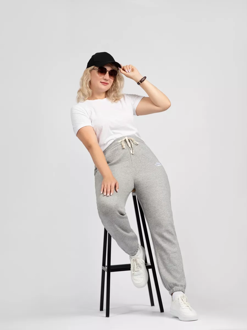 брюки спортивные трико джоггеры на резинке Найк