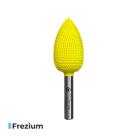 Борфреза твердосплавная по дереву пламя "O.G.Germany" (20.2x6x35.3x66.2 Мелкая Зернистость; FL20FY)