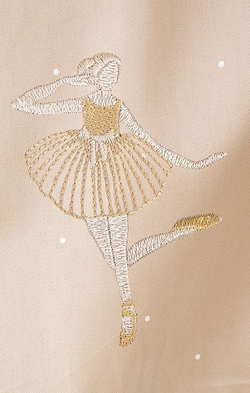 Элитное постельное белье Luxberry Ballet фрагмент