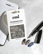 Charmicon 3D Silicone Stickers №261 Искусство каллиграфии