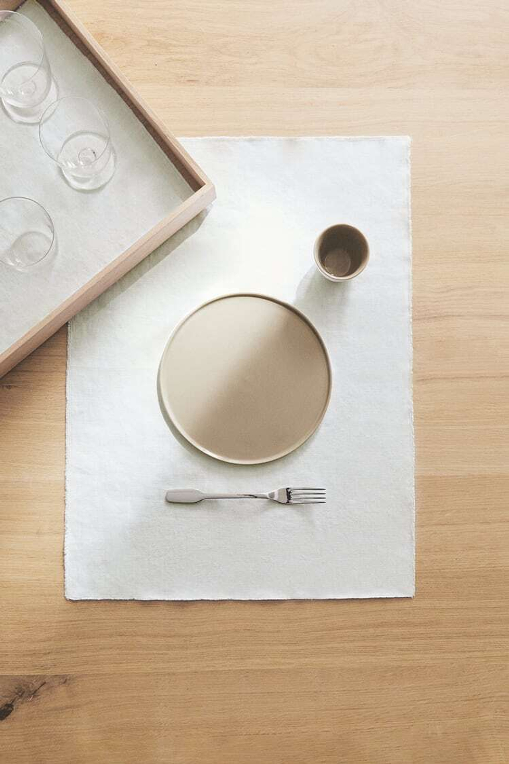 ZARA HOME САЛФЕТКА 01 - VVD, ЭКРЮ