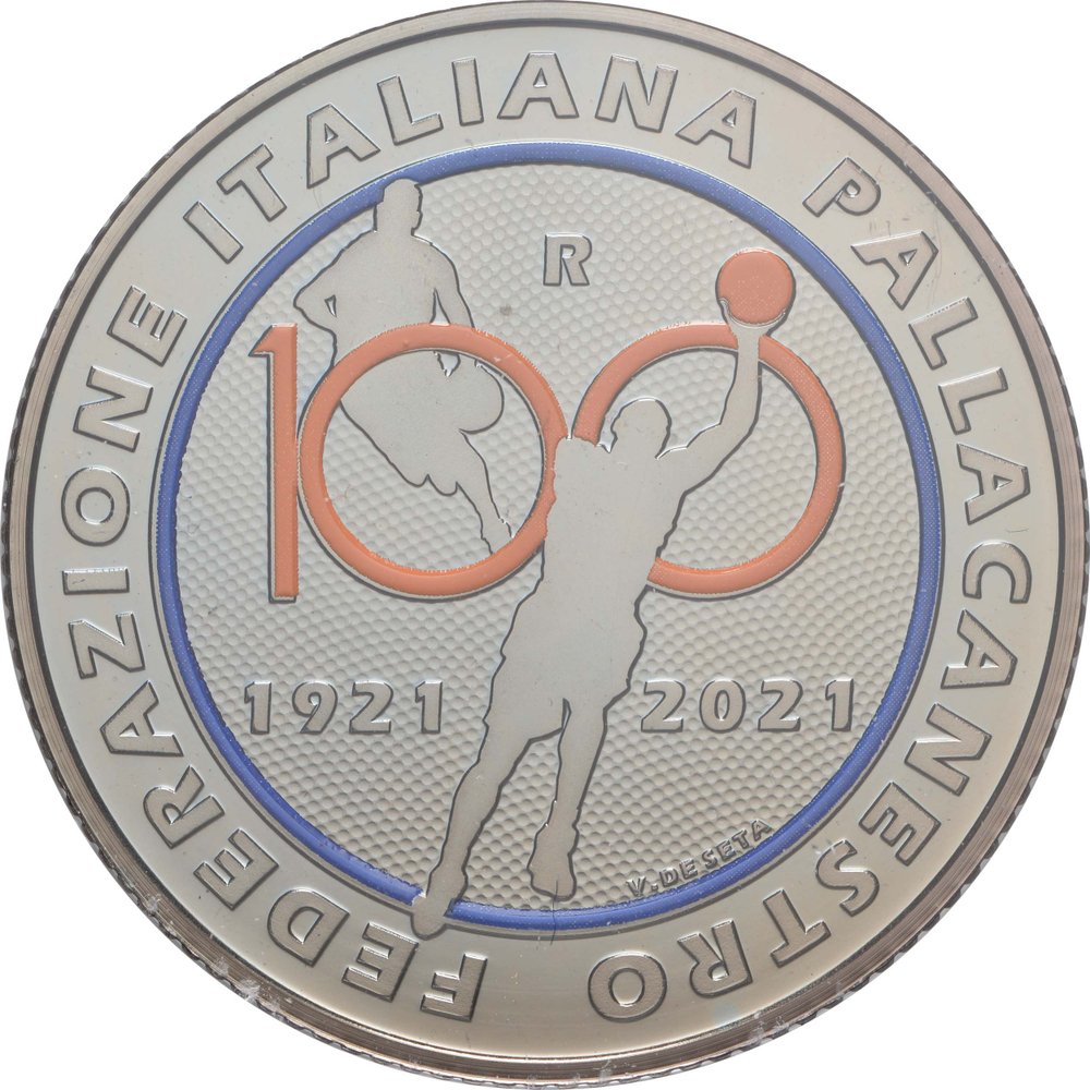 ИТАЛИЯ, 2021, 10 ЕВРО [СЕРЕБРО]