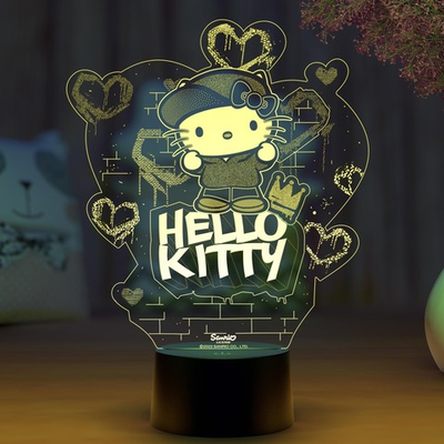 Ночник "Графити - Hello Kitty"