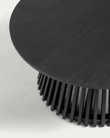 Журнальный столик Irune Ø80 черный Испания