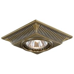 Встраиваемый светильник Reccagni Angelo 1084 SPOT 1084 BRONZO