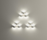Настенный дизайнерский светильник  Fold 4200 by Vibia (1 плафон, белый)