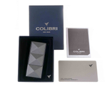 Зажигалка сигарная Colibri Quasar, двойное турбопламя, оружейная сталь