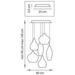Подвесной светильник Pentola Lightstar 803067