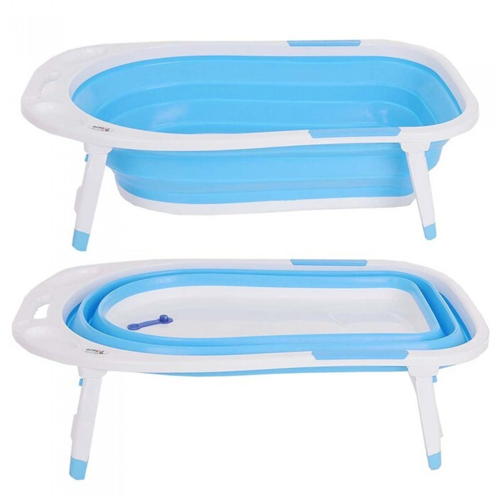 PITUSO Детская ванна с горкой для купания 89 см Blue/Голубая 89*50*21,5 см