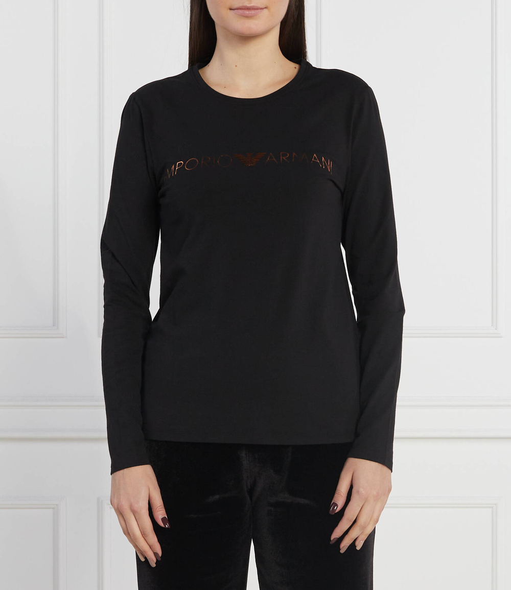 вверх от пижамы Emporio Armani - черный(164273 2F225)