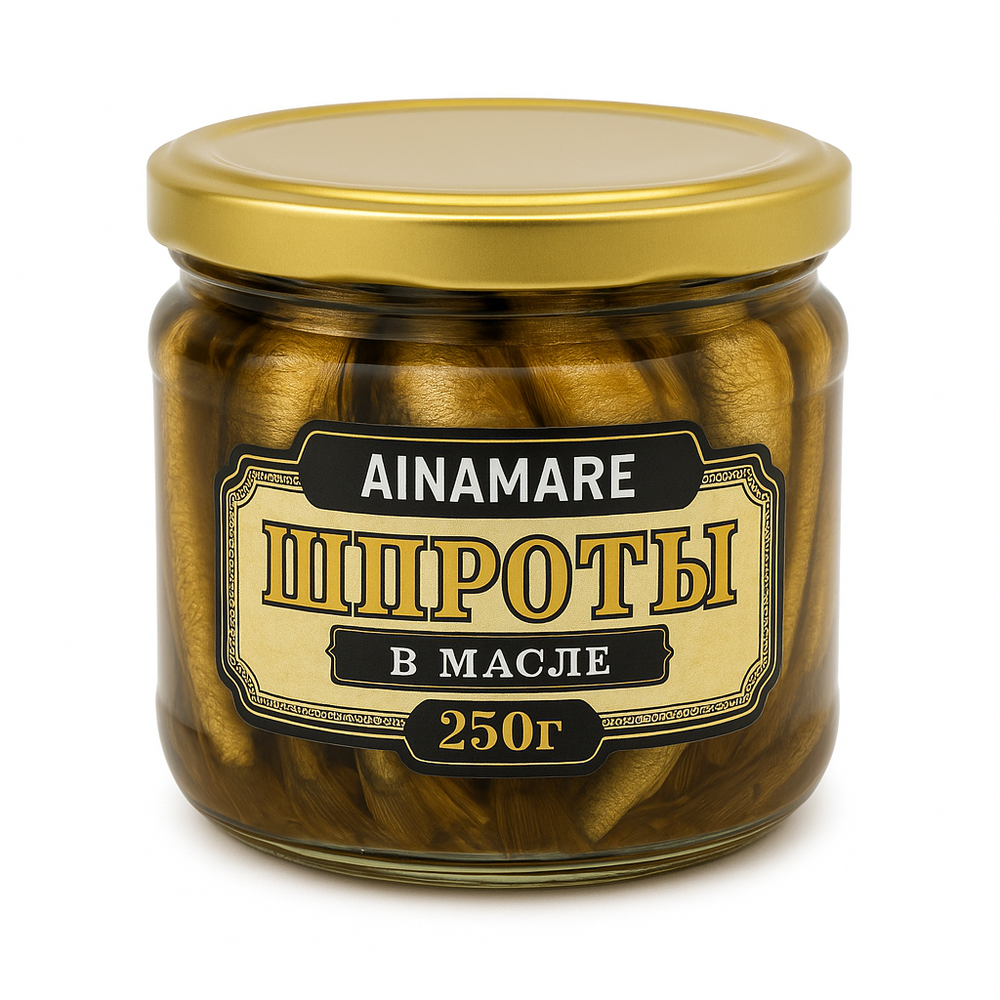Шпроты в масле AINA MARE 250 гр
