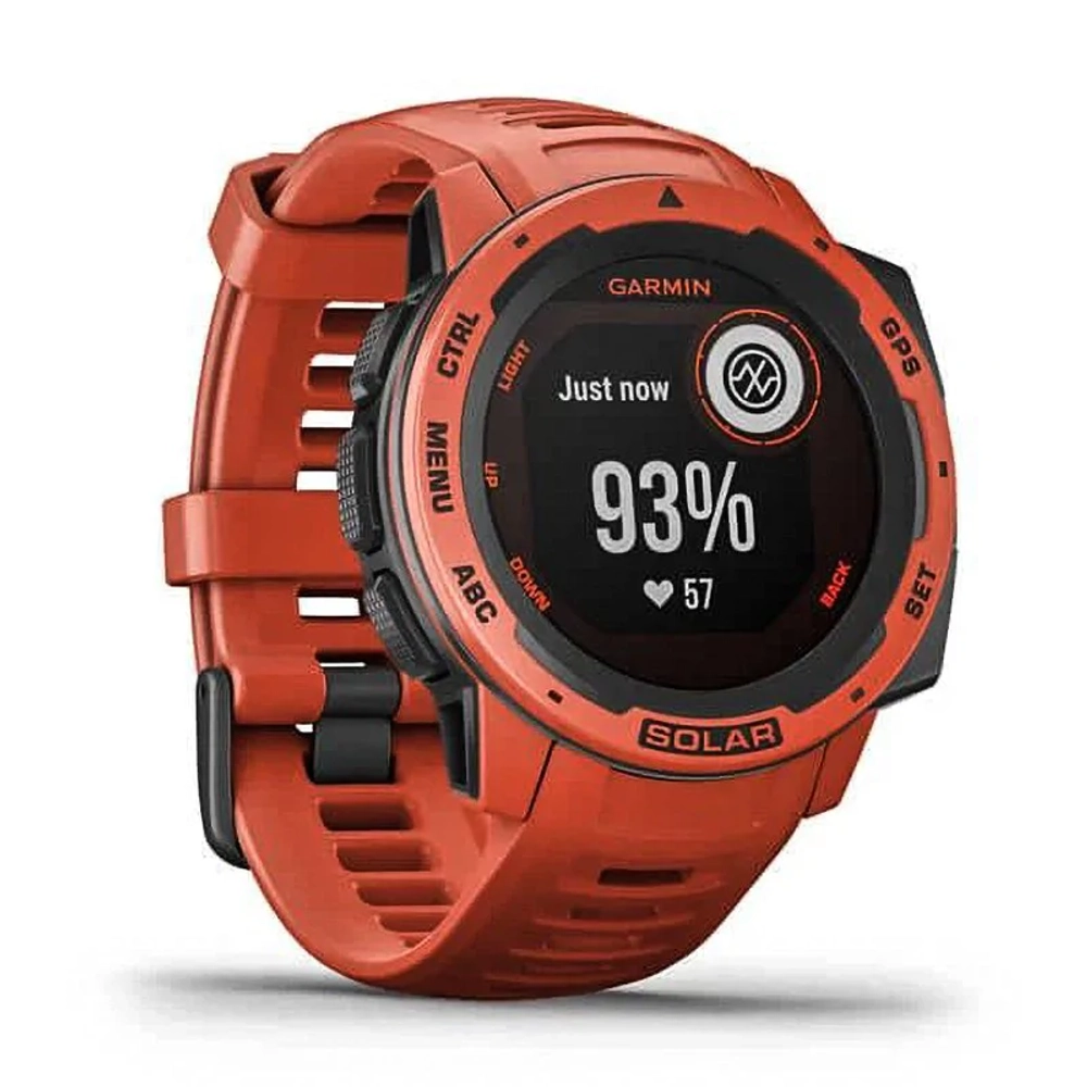 Смарт-часы GARMIN INSTINCT Solar Flame Red, 010-02293-20