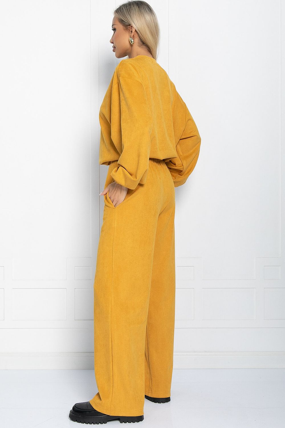 Костюм Бэрри (горчица) К11581 LT Collection