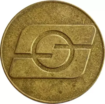 Игровой жетон 10p Великобритания