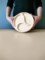 Менажница деревянная сервировочная из кедра для подачи