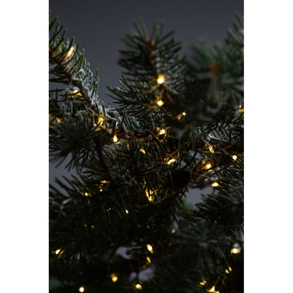 Садовая гирлянда ЭРА ERASF22-18 на солнечной батарее нить теплый свет 21,9 м