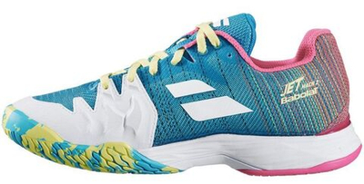 Женские Кроссовки теннисные Babolat Jet Mach II AC Women - capri breeze/pink