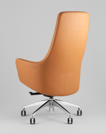 Кресло руководителя TopChairs Ferris коричневое