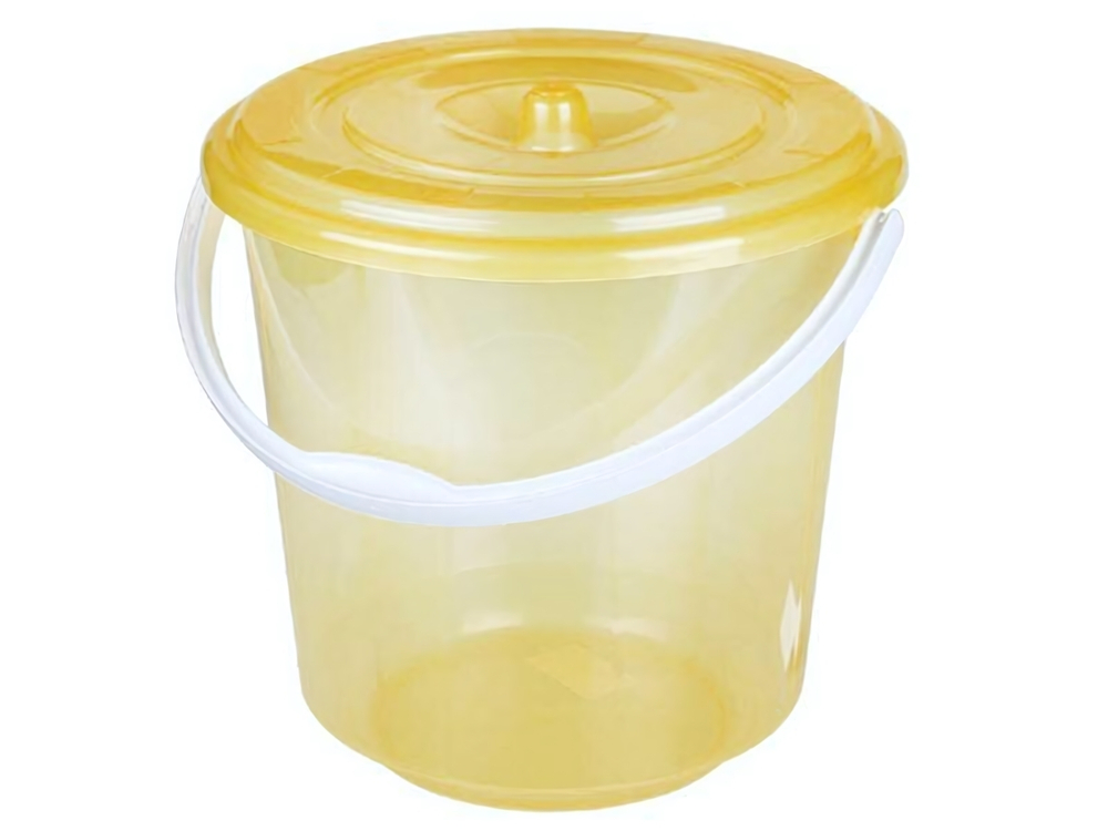 Ведро 5л с крышкой "Хозяюшка"