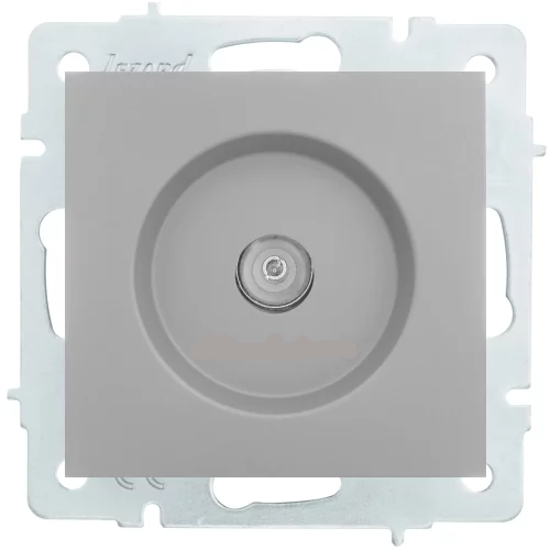 VESNA 742 3588 129 Розетка ТВ проходной платина (механизм)