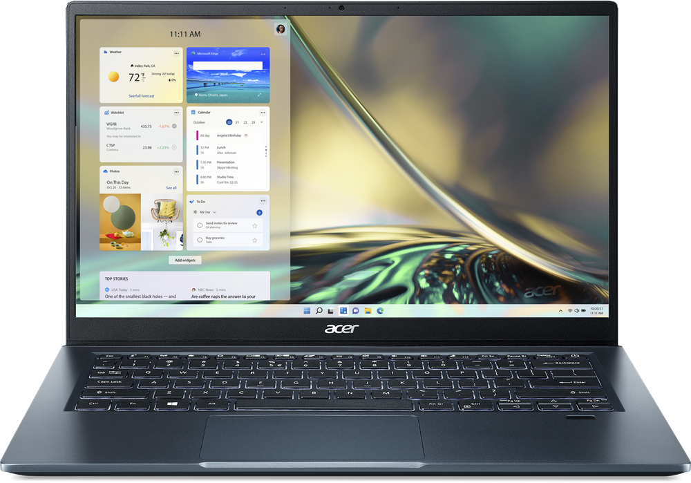 Ноутбук Acer Swift 3 SF314-511-518Q, 14&amp;quot; (1920x1080) IPS/Intel Core i5-1135G7/8ГБ DDR4/512ГБ SSD/Iris Xe Graphics/Windows 11 Home, синий [NX.ACWER.00A]