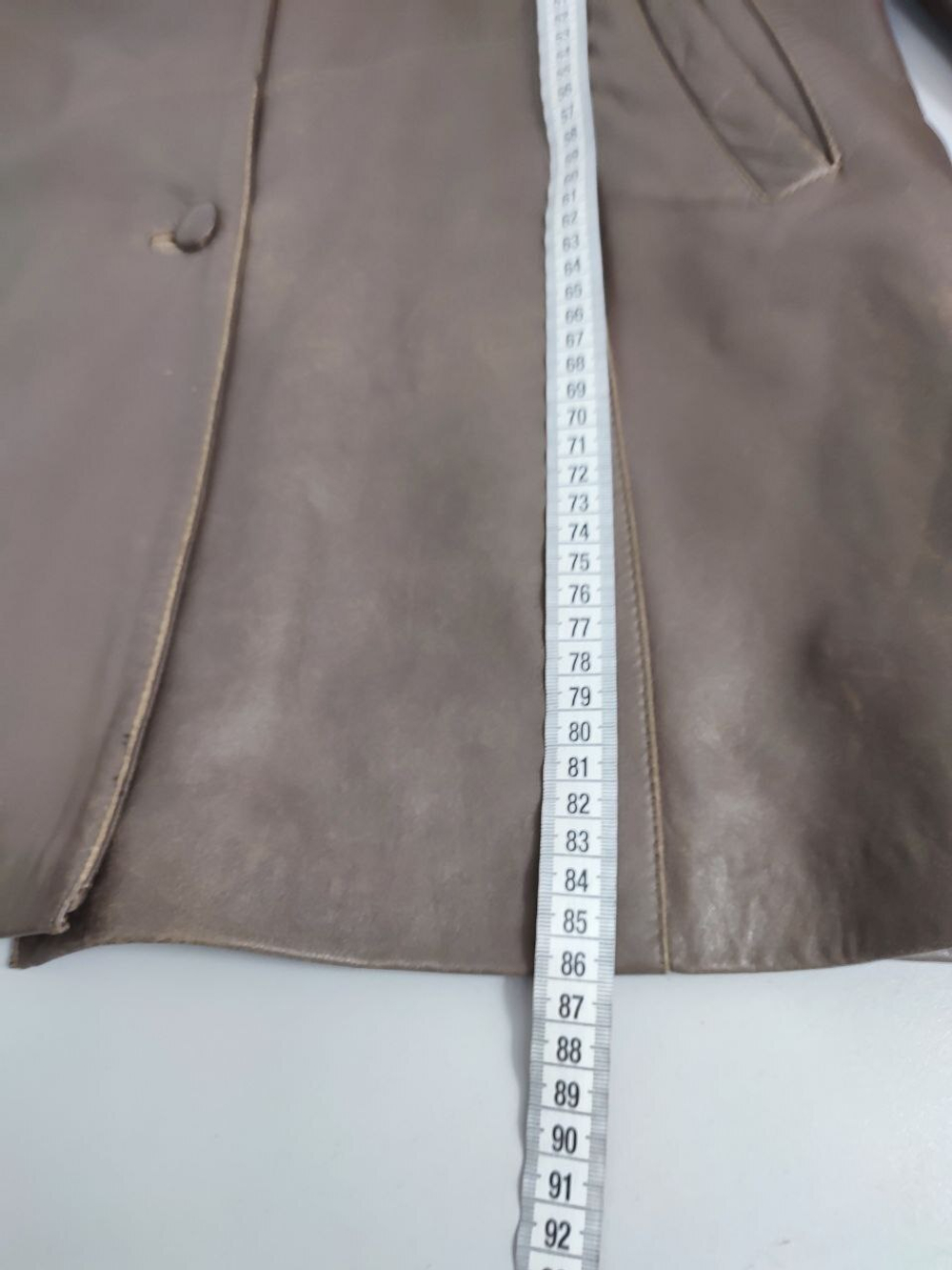 Куртка Ipekderi кожаная 46 размер