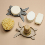 Мыльница turtle, серая