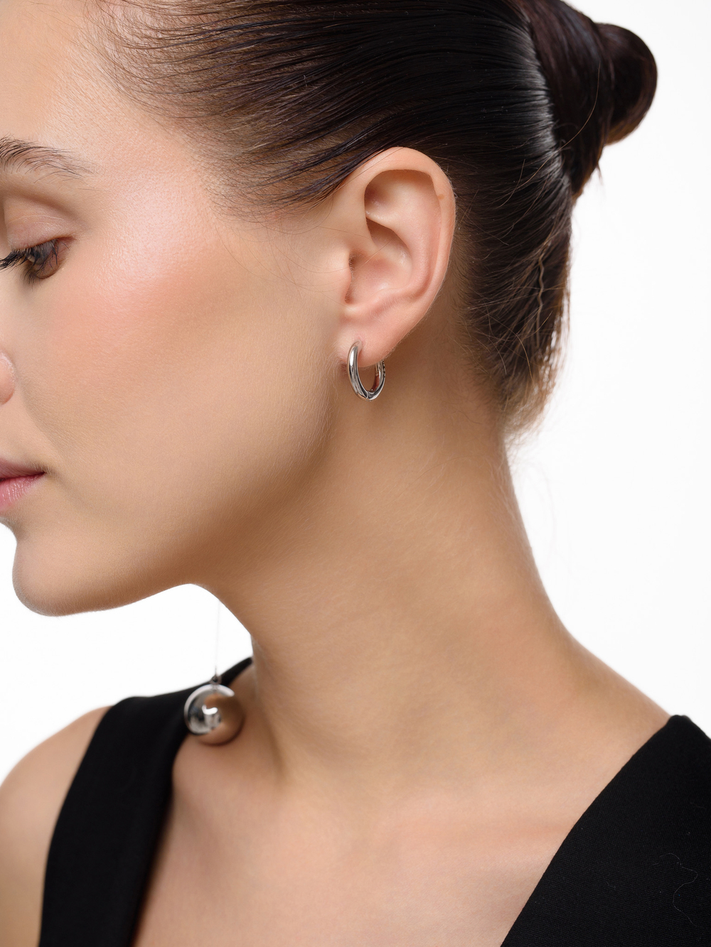 Серьги "Ball" Silver