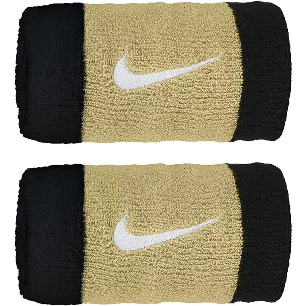 Теннисные напульсники Nike Swoosh Double-Wide 2P