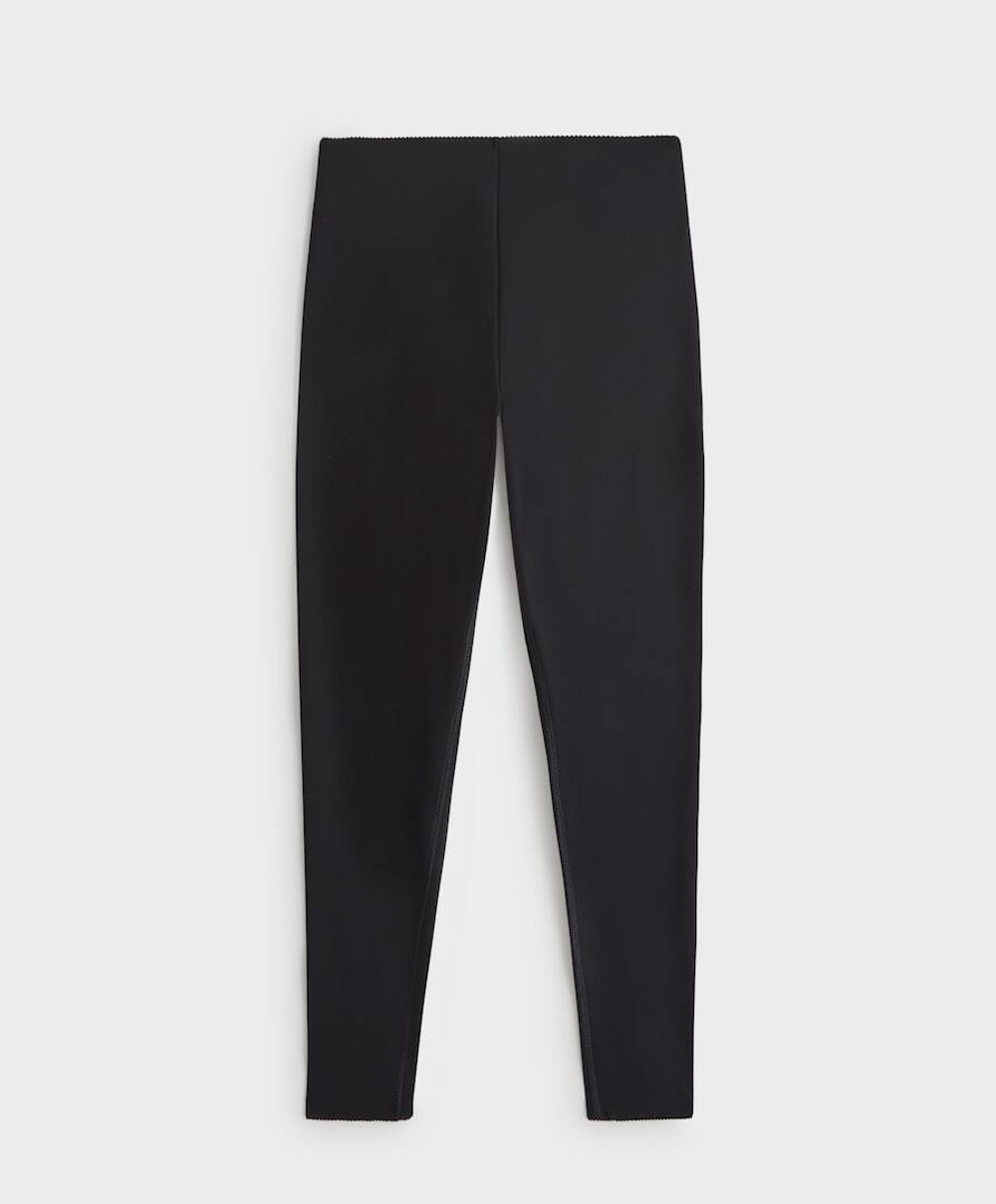 OYSHO Компрессионные легинсы Compressive Raise Up длиной 65 см до щиколотки, черный