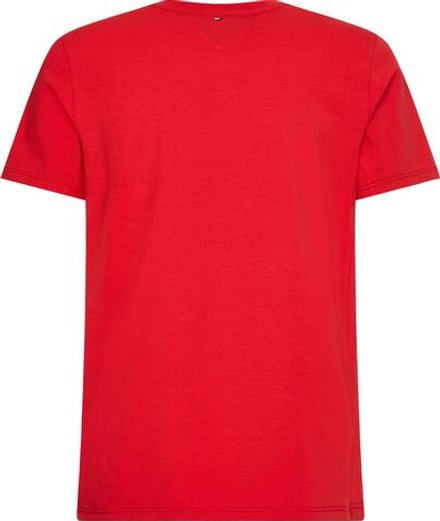 Мужская теннисная футболка Tommy Hilfiger Essentials Big Logo SS Tee - primary red