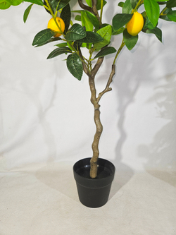 Искусственное дерево Лимон 120см в кашпо