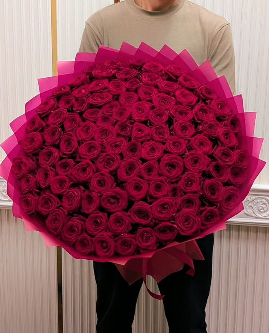 101 красная роза red in red