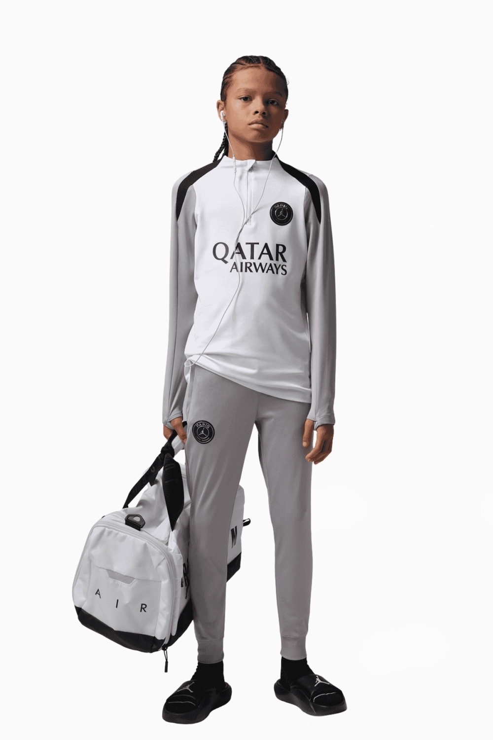 Кофта Nike PSG 25/26 Strike Night Edition Junior - белый