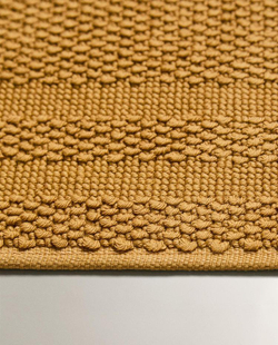 ZARA HOME КОВРИК ДЛЯ ВАННОЙ ИЗ ХЛОПКА С АНТИСКОЛЬЗЯЩЕЙ ПОВЕРХНОСТЬЮ, ГОРЧИЧНО-ЖЕЛТЫЙ