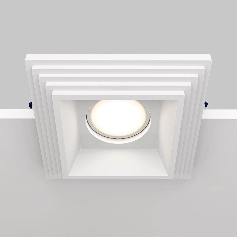 Встраиваемый светильник Maytoni Gyps Modern DL005-1-01-W