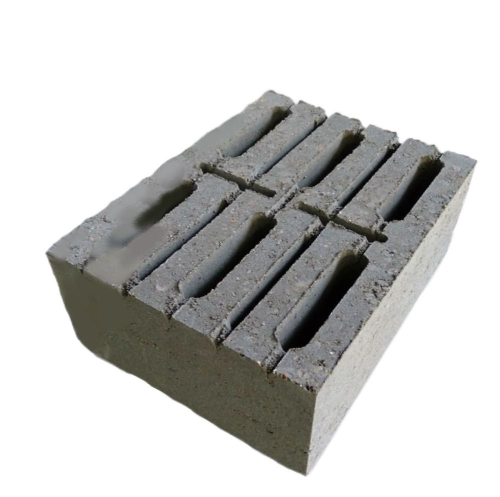 Блок керамзитобетонный стеновой 12-пустотный 380x250x140