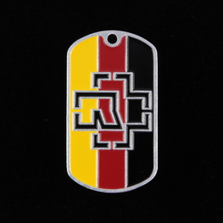 Жетон Rammstein флаг (062)