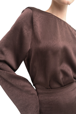 Платье Bezotvetstvennost' Brown