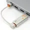 ddHiFi TC03SL USB-C to USB-C L-Shaped Silver