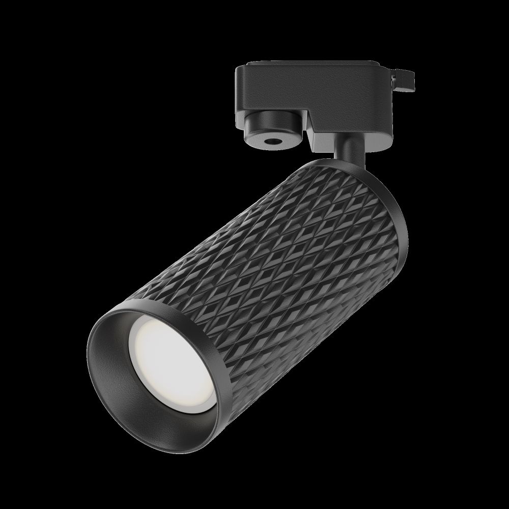 Трековый светильник для однофазного шинопровода Maytoni Unity Focus Design TR011-1-GU10-B