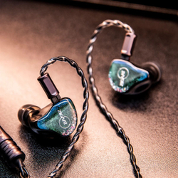 Наушники ZiiGaat Luna, внутриканальные, проводные, без микрофона, 3.5 мм, 4.4 мм