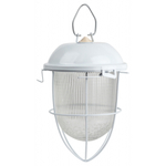 Светильник ЭРА НСП 41-200-003 с решеткой Желудь сталь стекло IP54 E27 max 200Вт 172х306х315 белый