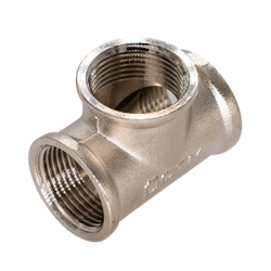 Тройник СТМ CRTF0114, 1 - 1/4", внутренняя резьба, латунь