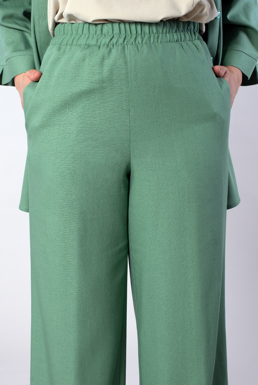 Брюки женские 4323ВП, оливковый #363Ол024323ВП