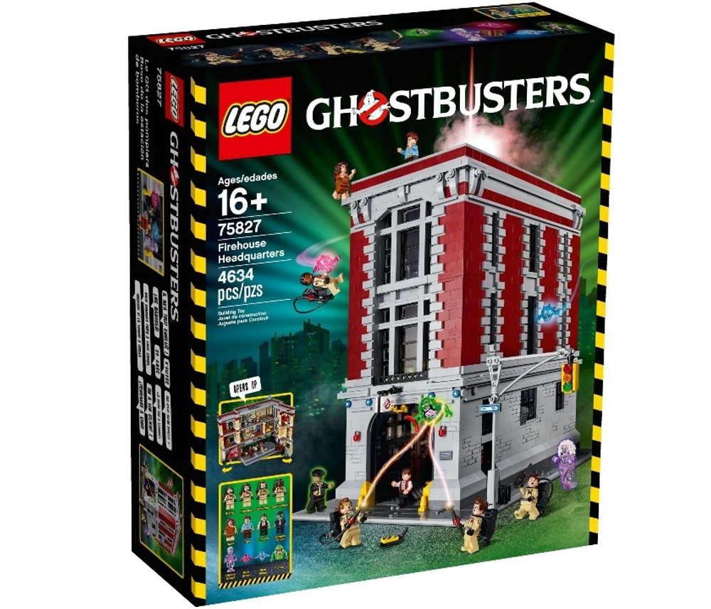 LEGO Ghostbusters: Штаб-квартира Охотников за привидениями 75827 — Firehouse Headquarters — Лего Охотники за привидениями