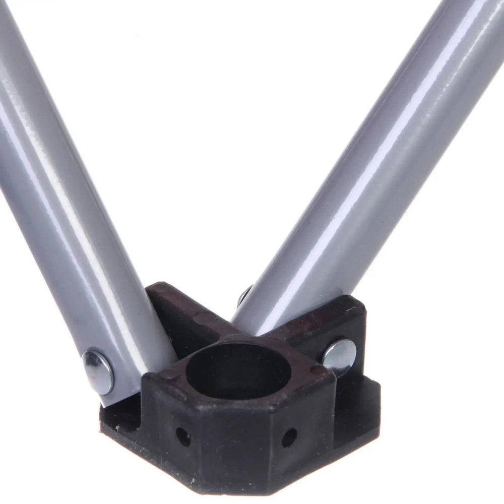 Кресло складное с подлокотниками до 120кг Комфорт 54*54*94см синее