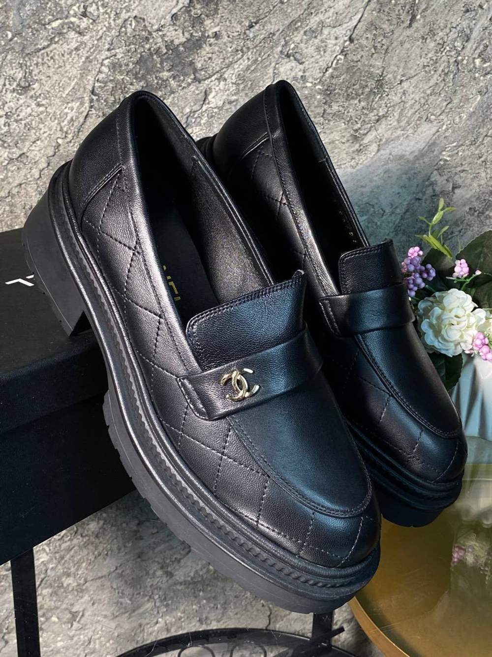 Лоферы CHANEL